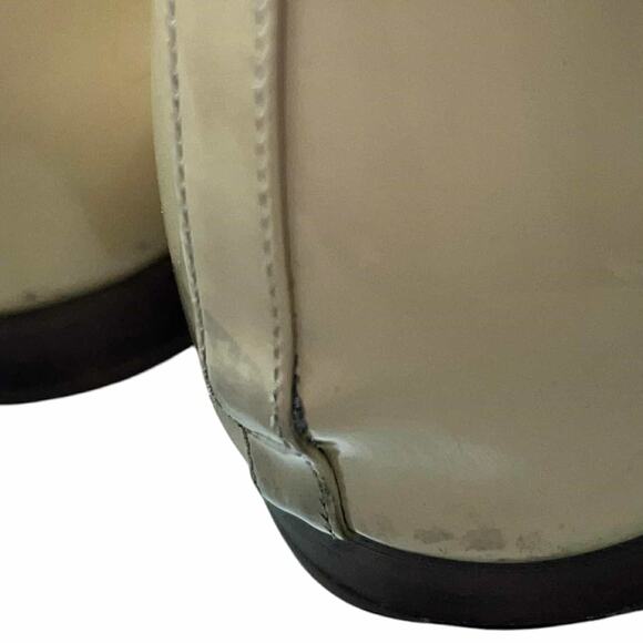 Chanel Patent Leather Bow CC Logo Ballet Ballerina Flats Slip On Shoes Size 42 - Picture 10 of 10